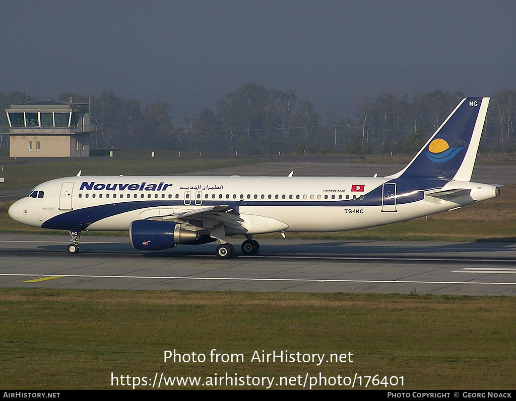 Aircraft Photo of TS-INC | Airbus A320-214 | Nouvelair Tunisie | AirHistory.net #176401