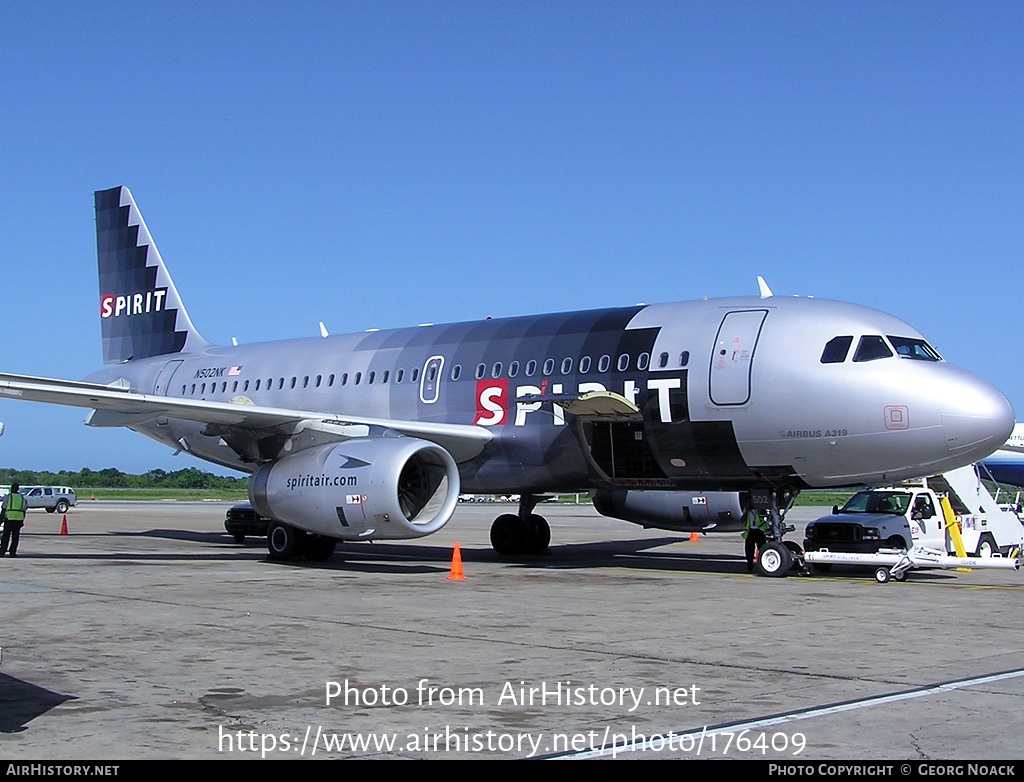 Aircraft Photo of N502NK | Airbus A319-132 | Spirit Airlines | AirHistory.net #176409