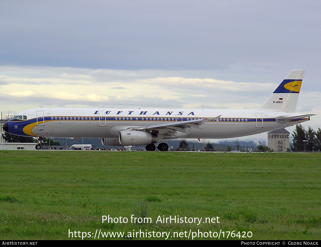 Aircraft Photo of D-AIRX | Airbus A321-131 | Lufthansa | AirHistory.net #176420