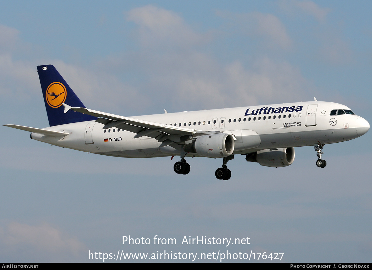 Aircraft Photo of D-AIQR | Airbus A320-211 | Lufthansa | AirHistory.net #176427