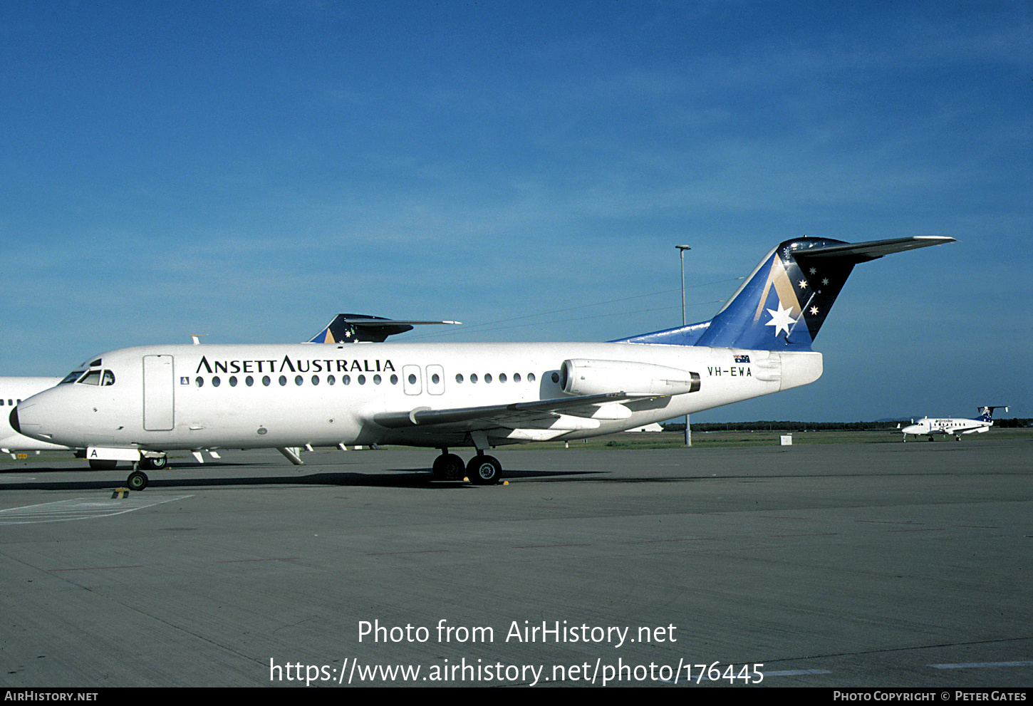 Aircraft Photo of VH-EWA | Fokker F28-4000 Fellowship | Ansett Australia | AirHistory.net #176445