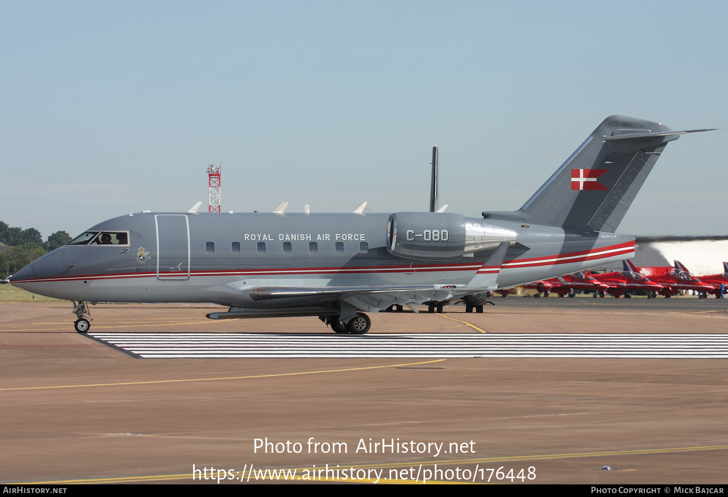 Aircraft Photo of C-080 | Bombardier Challenger 604 (CL-600-2B16) | Denmark - Air Force | AirHistory.net #176448