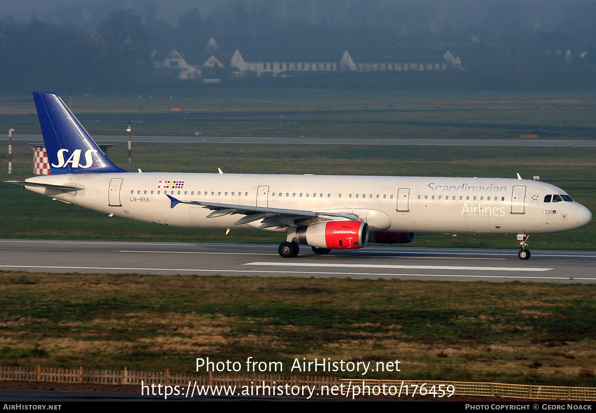 Aircraft Photo of LN-RKK | Airbus A321-232 | Scandinavian Airlines - SAS | AirHistory.net #176459
