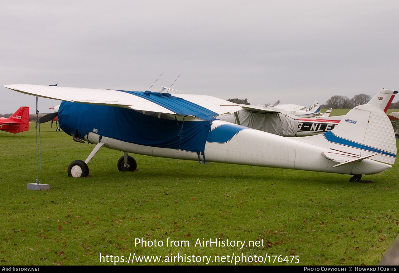 Aircraft Photo of N999MH | Cessna 195B | AirHistory.net #176475