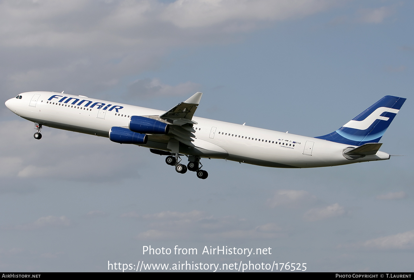 Aircraft Photo of F-WWJL | Airbus A340-313 | Finnair | AirHistory.net #176525