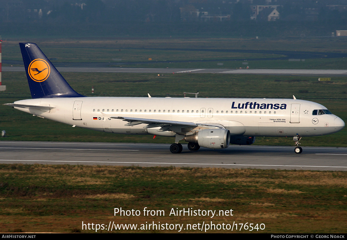 Aircraft Photo of D-AIPC | Airbus A320-211 | Lufthansa | AirHistory.net #176540