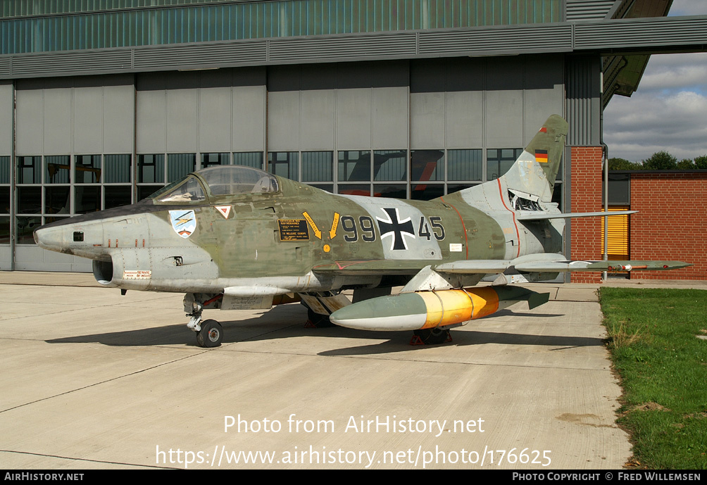 Aircraft Photo of 9945 | Fiat G-91R/3 | Germany - Air Force | AirHistory.net #176625