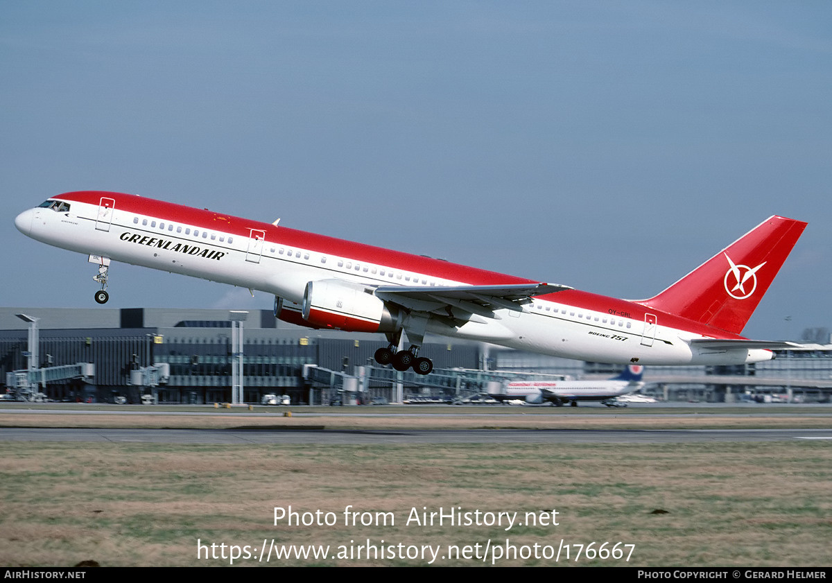 Aircraft Photo of OY-GRL | Boeing 757-236 | Greenlandair - Grønlandsfly | AirHistory.net #176667