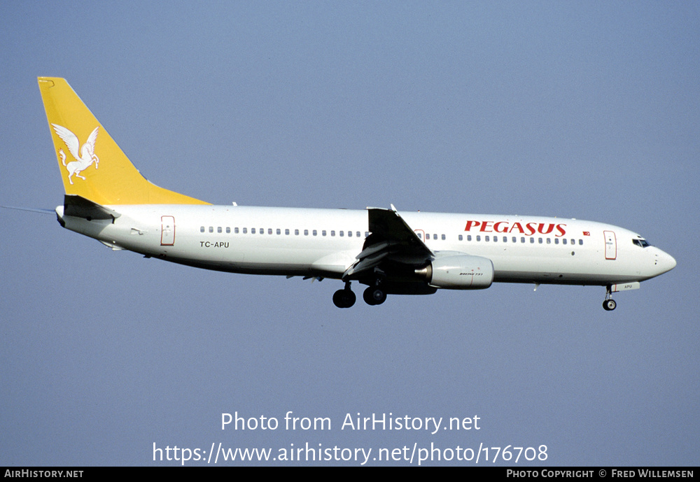 Aircraft Photo of TC-APU | Boeing 737-82R | Pegasus Airlines | AirHistory.net #176708