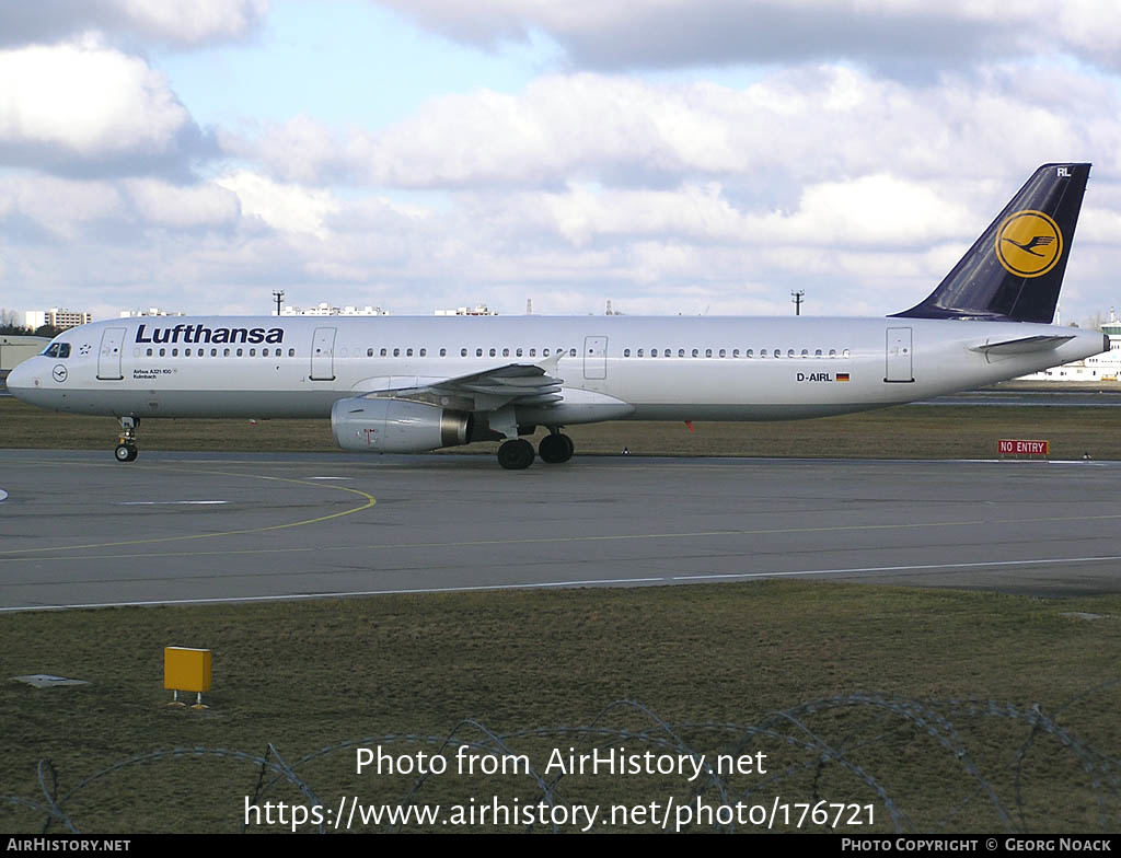 Aircraft Photo of D-AIRL | Airbus A321-131 | Lufthansa | AirHistory.net #176721
