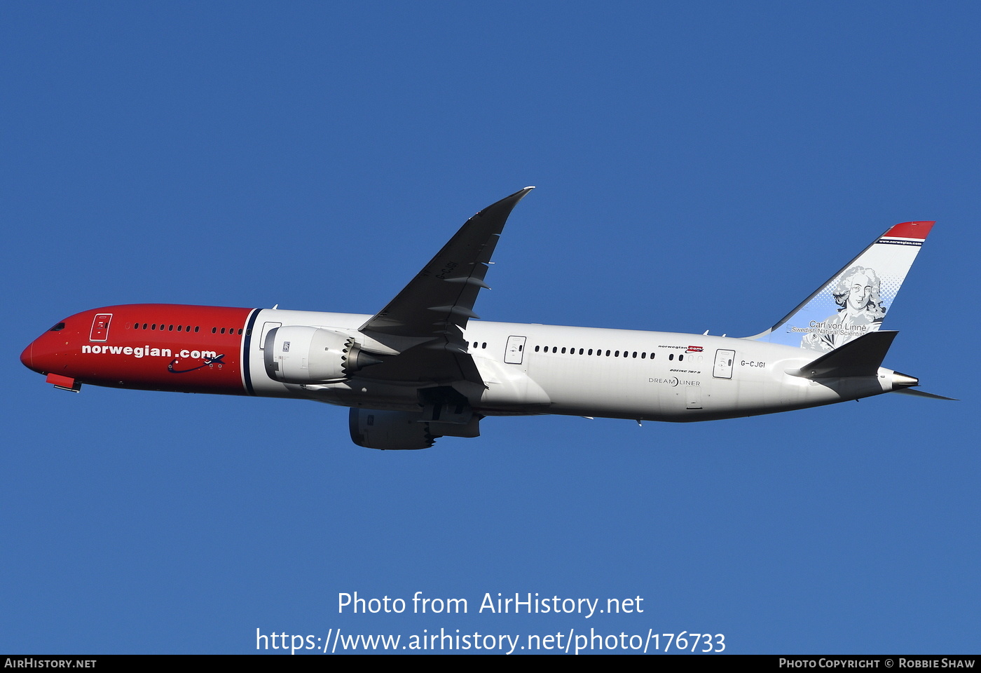 Aircraft Photo of G-CJGI | Boeing 787-9 Dreamliner | Norwegian | AirHistory.net #176733