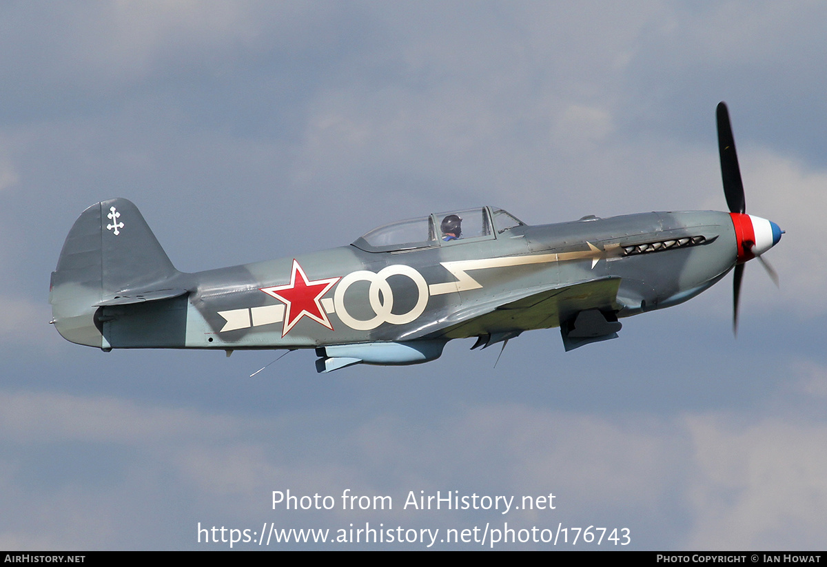 Aircraft Photo of G-OLEG | Yakovlev Yak-3UA | Soviet Union - Air Force | AirHistory.net #176743