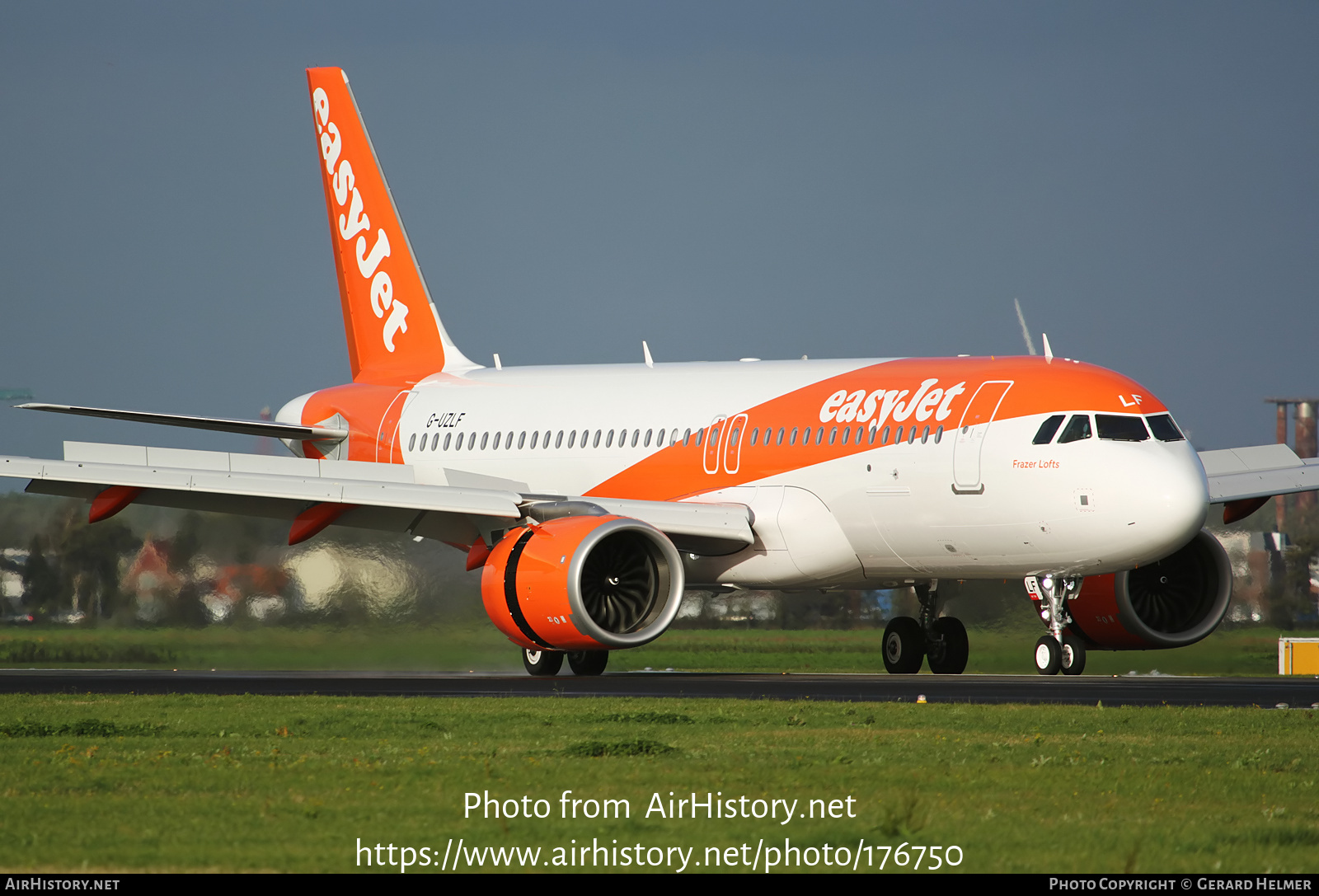 Aircraft Photo of G-UZLF | Airbus A320-251N | EasyJet | AirHistory.net #176750