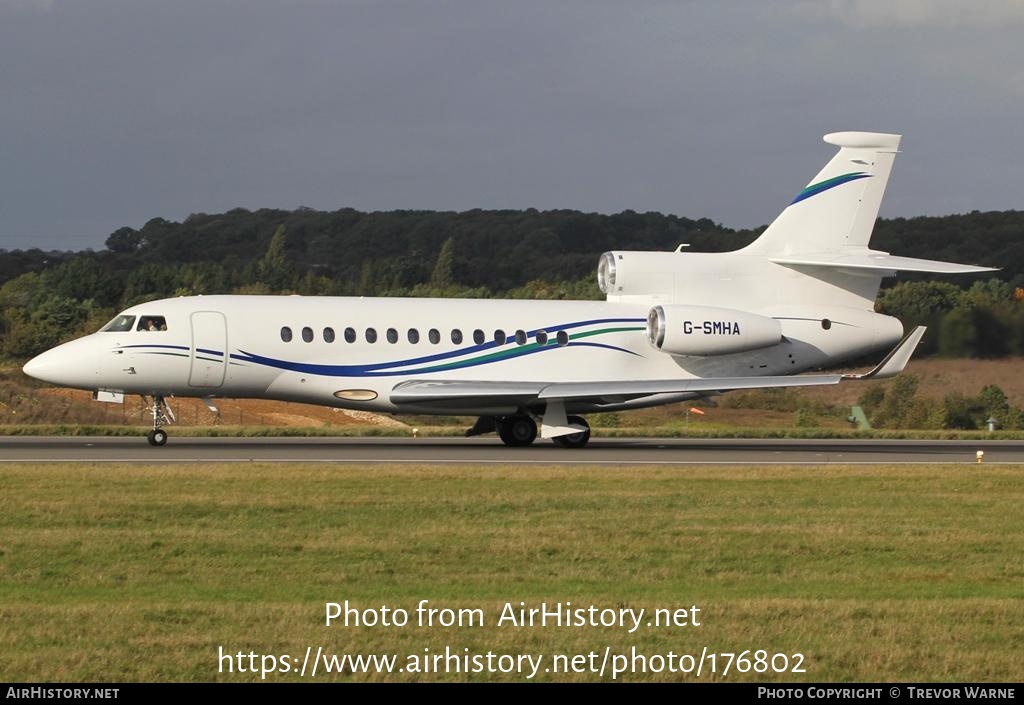 Aircraft Photo of G-SMHA | Dassault Falcon 7X | AirHistory.net #176802