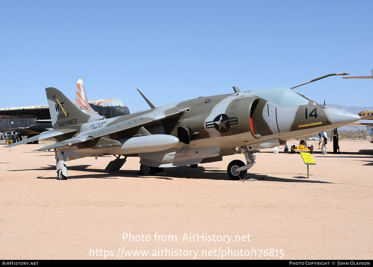 Aircraft Photo of 159241 | Hawker Siddeley AV-8C Harrier | USA - Marines | AirHistory.net #176815