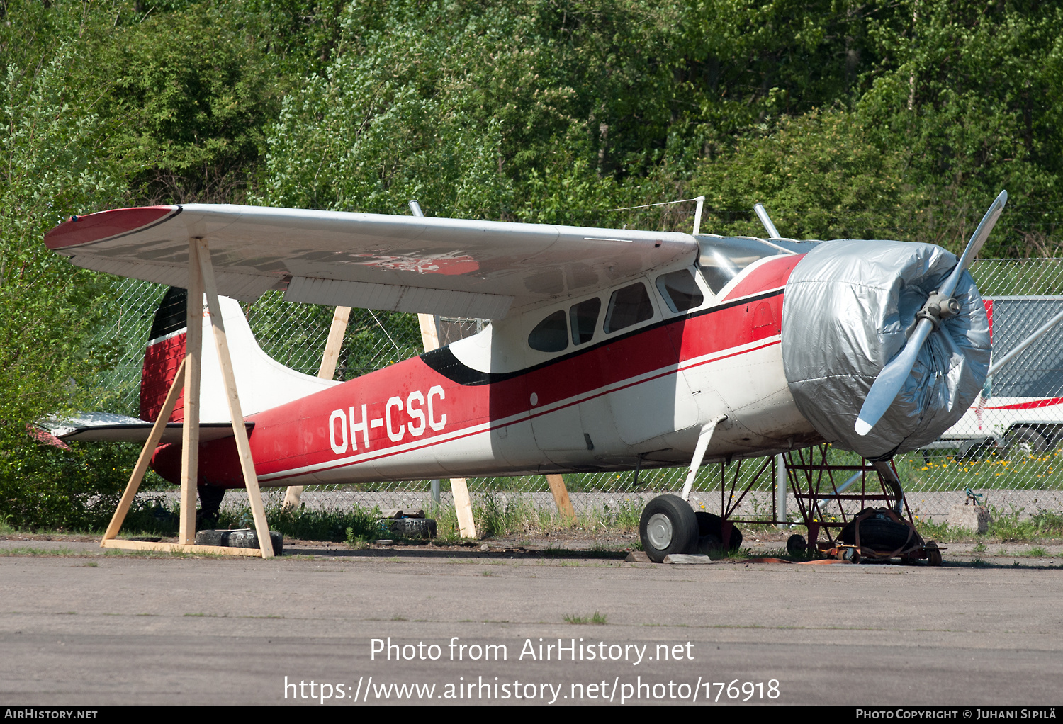 Aircraft Photo of OH-CSC | Cessna 195B | AirHistory.net #176918