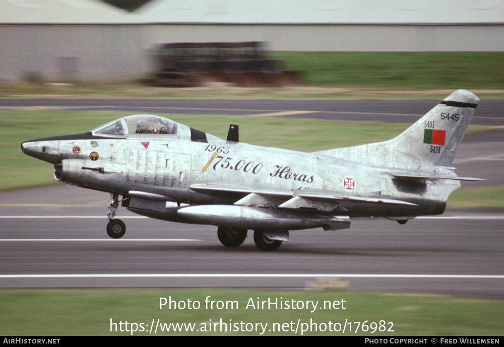 Aircraft Photo of 5445 | Fiat G-91R/3 | Portugal - Air Force | AirHistory.net #176982