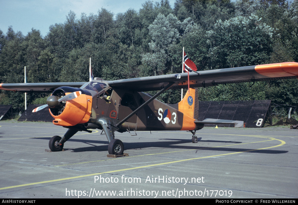 Aircraft Photo of S-3 / 55-3487 | De Havilland Canada U-6A Beaver | Netherlands - Air Force | AirHistory.net #177019