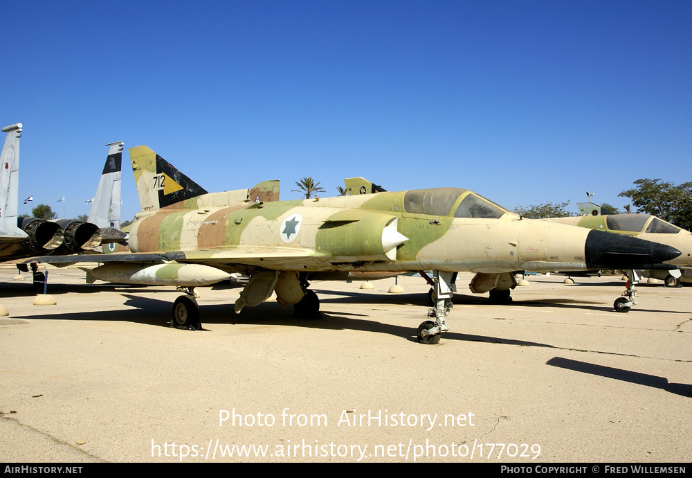 Aircraft Photo of 712 | Israel Aircraft Industries Kfir C1 | Israel - Air Force | AirHistory.net #177029