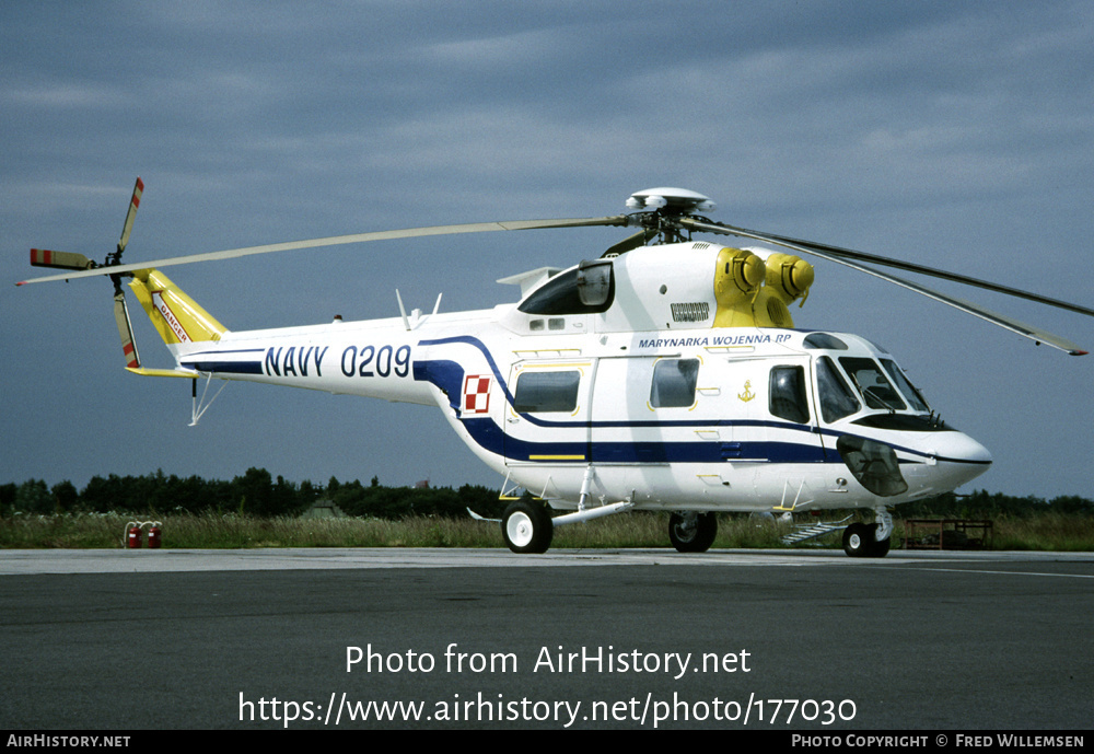 Aircraft Photo of 0209 | PZL-Swidnik W-3T Sokol | Poland - Navy | AirHistory.net #177030