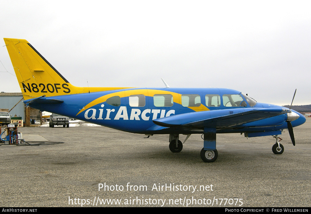 Aircraft Photo of N820FS | Piper PA-31-350 Navajo Chieftain | Air Arctic | AirHistory.net #177075