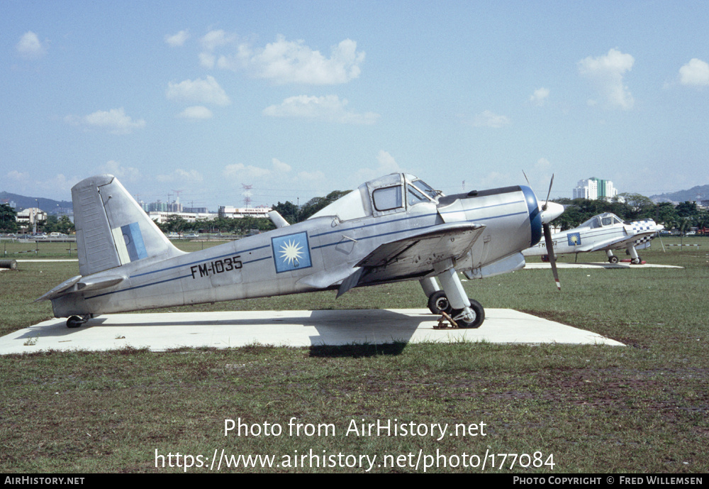 Aircraft Photo of FM-1035 | Percival P.56 Provost T51 | Malaysia - Air Force | AirHistory.net #177084