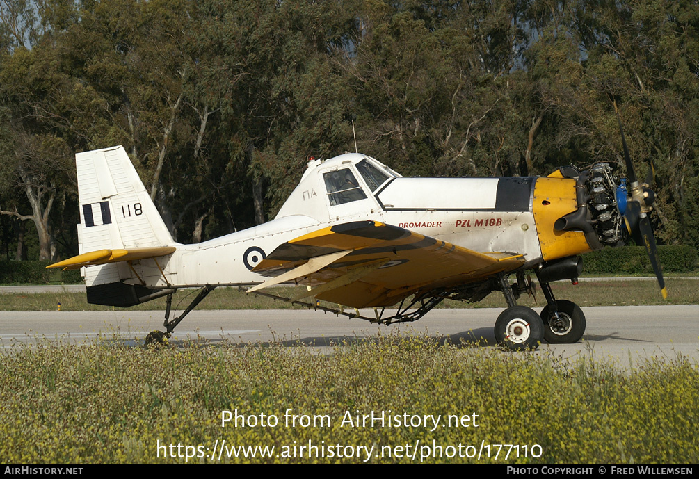 Aircraft Photo of 118 | PZL-Mielec M-18B Dromader | Greece - Air Force | AirHistory.net #177110