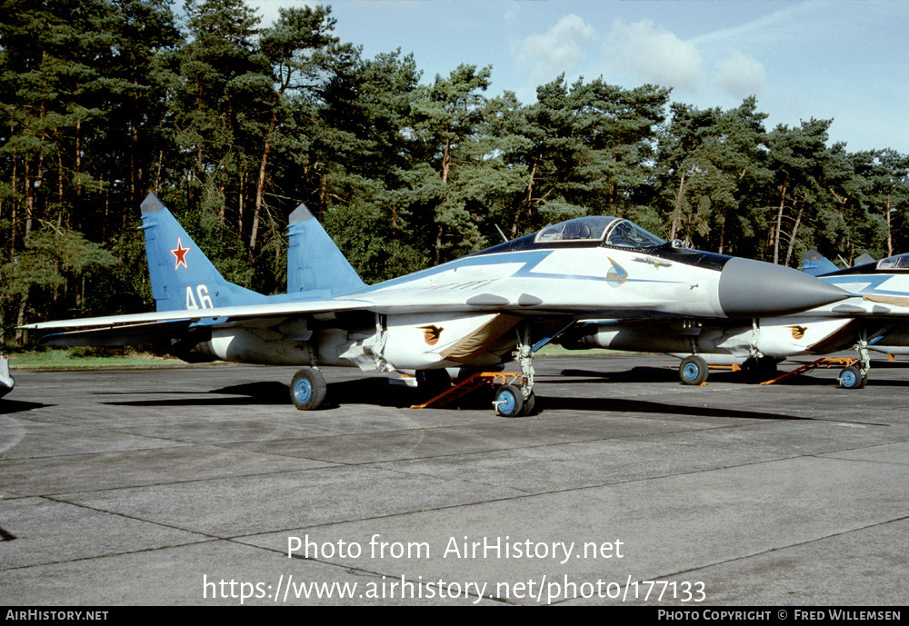 Aircraft Photo of 46 white | Mikoyan-Gurevich MiG-29 (9-12) | Russia - Air Force | AirHistory.net #177133