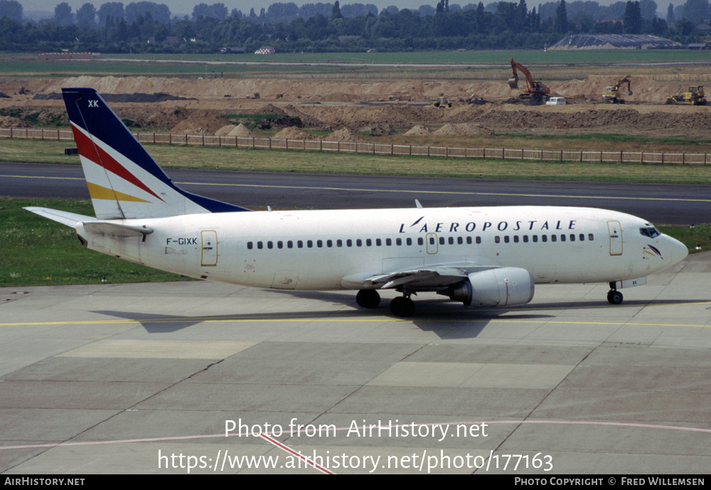 Aircraft Photo of F-GIXK | Boeing 737-33A(QC) | L'Aeropostale | AirHistory.net #177163