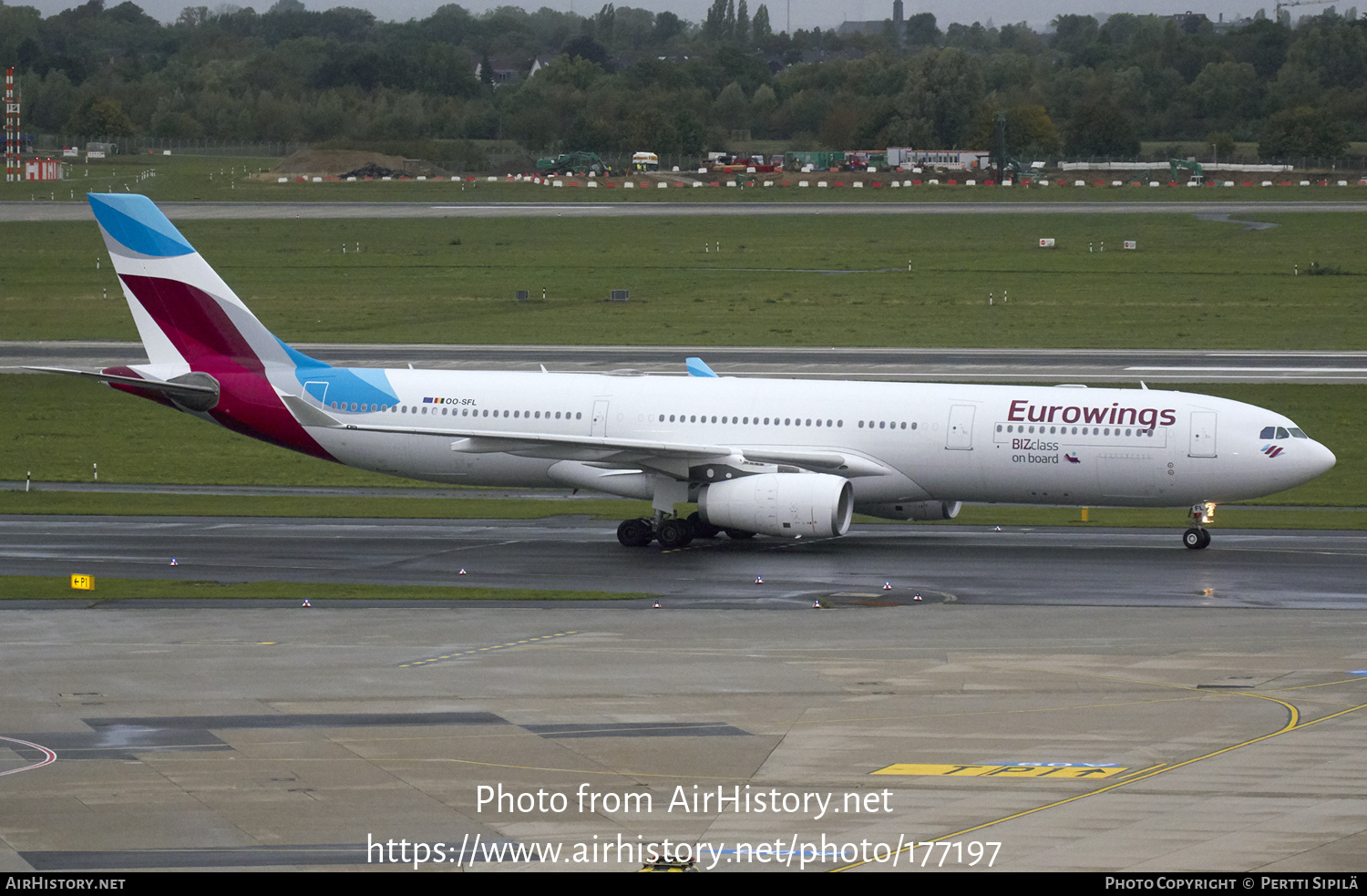 Aircraft Photo of OO-SFL | Airbus A330-343 | Eurowings | AirHistory.net #177197