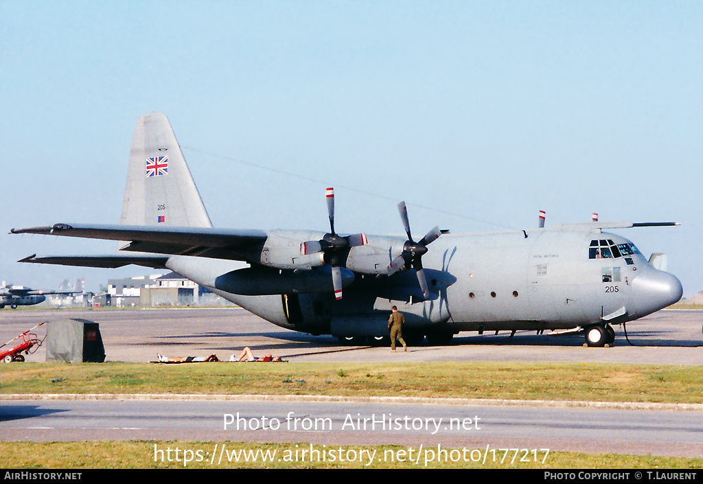 Aircraft Photo of XV205 | Lockheed C-130K Hercules C1P (L-382) | UK - Air Force | AirHistory.net #177217