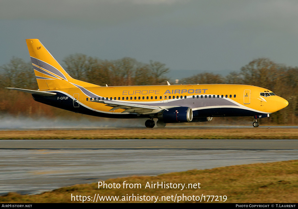 Aircraft Photo of F-GFUF | Boeing 737-3B3(QC) | Europe Airpost | AirHistory.net #177219