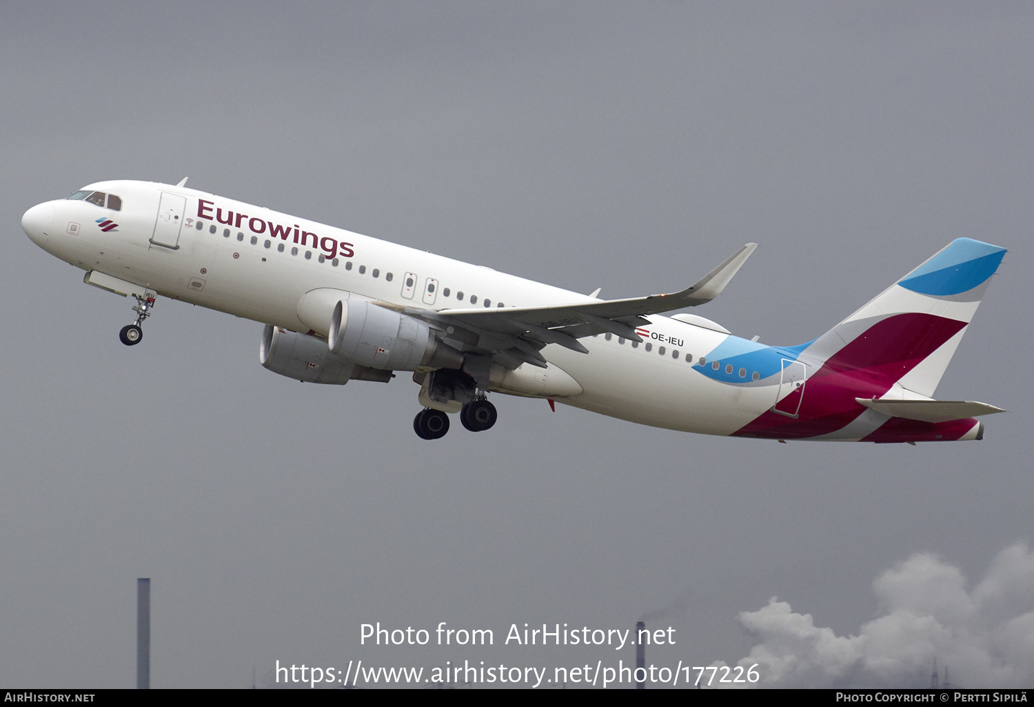 Aircraft Photo of OE-IEU | Airbus A320-214 | Eurowings | AirHistory.net #177226