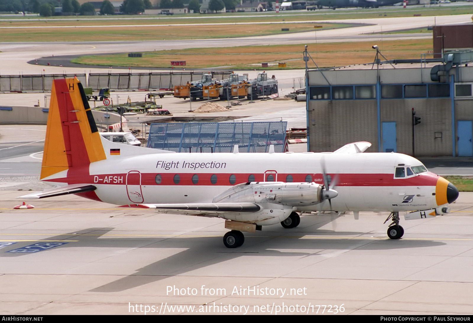 Aircraft Photo of D-AFSH | Hawker Siddeley HS-748 Srs2/244 | DFS - Deutsche Flugsicherung | AirHistory.net #177236