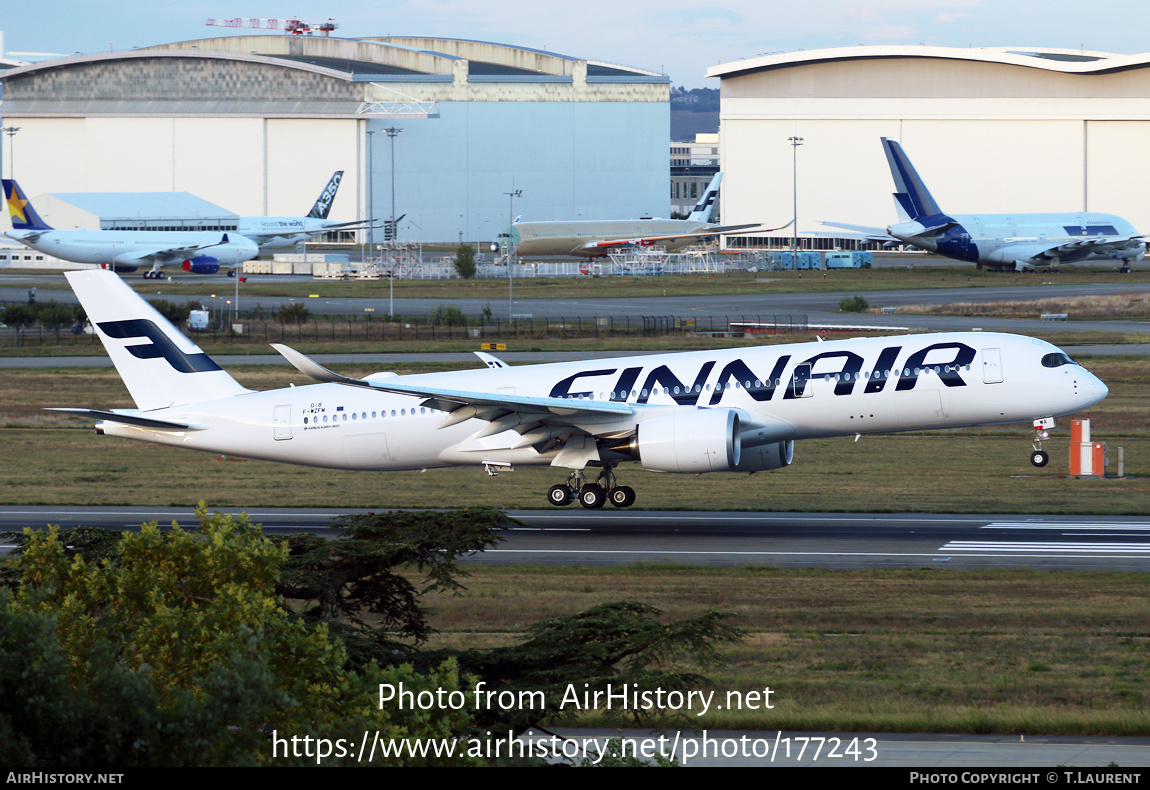 Aircraft Photo of F-WZFM | Airbus A350-941 | Finnair | AirHistory.net #177243