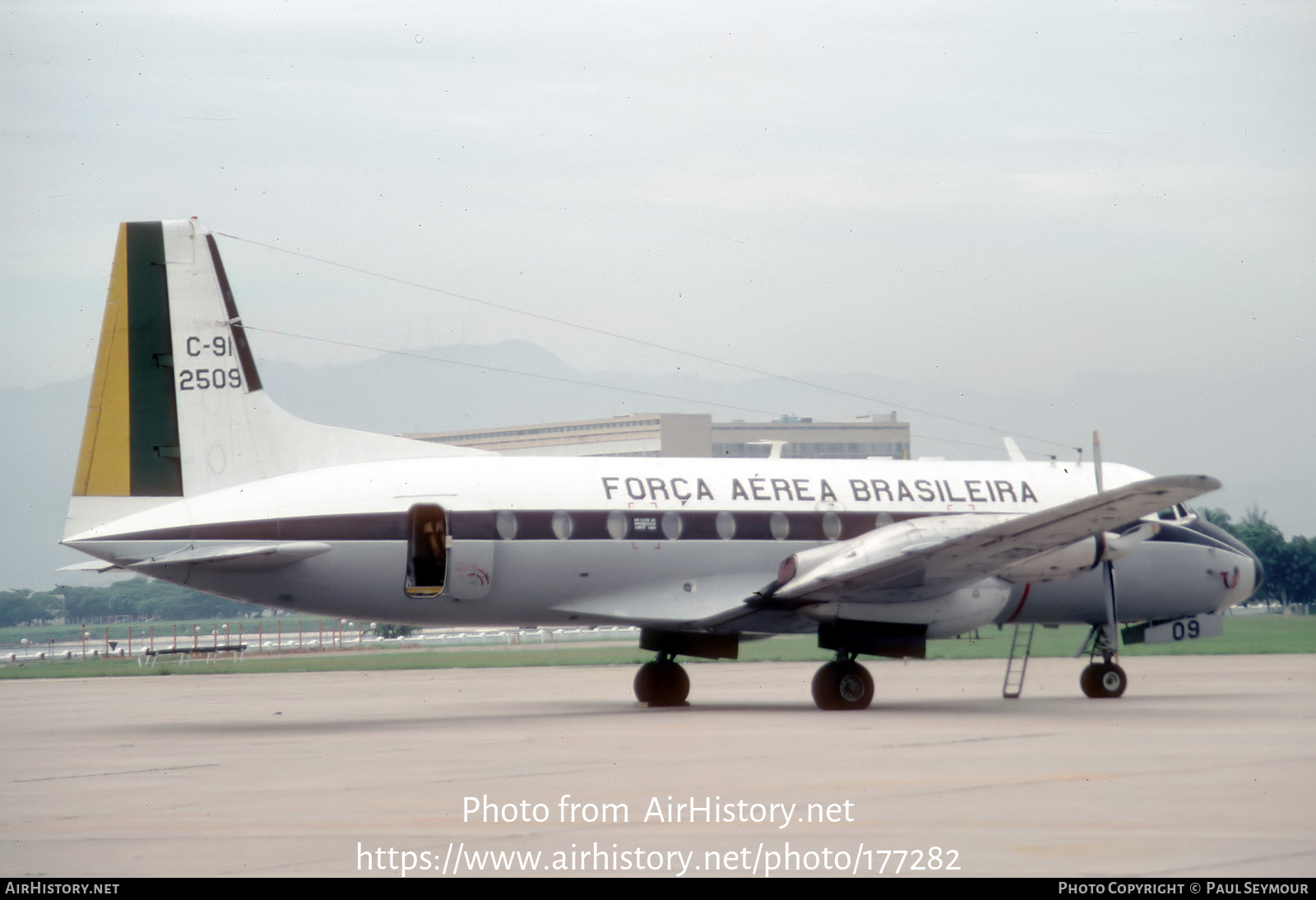 Aircraft Photo of 2509 | Hawker Siddeley C-91 (Srs2A/281LFD) | Brazil - Air Force | AirHistory.net #177282