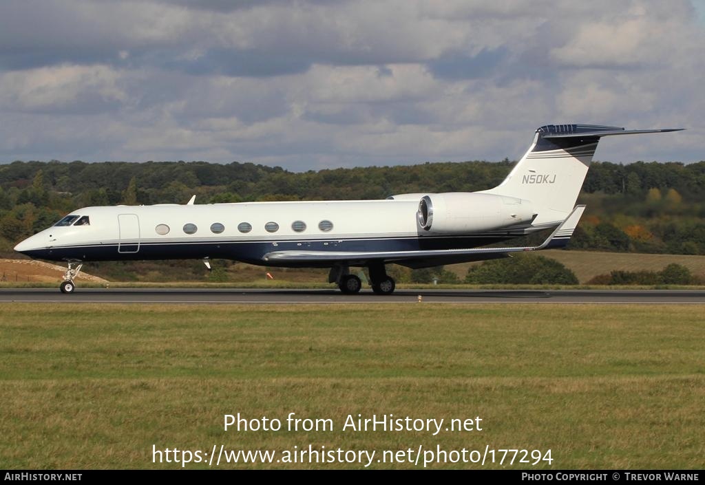 Aircraft Photo of N50KJ | Gulfstream Aerospace G-V-SP Gulfstream G550 | AirHistory.net #177294