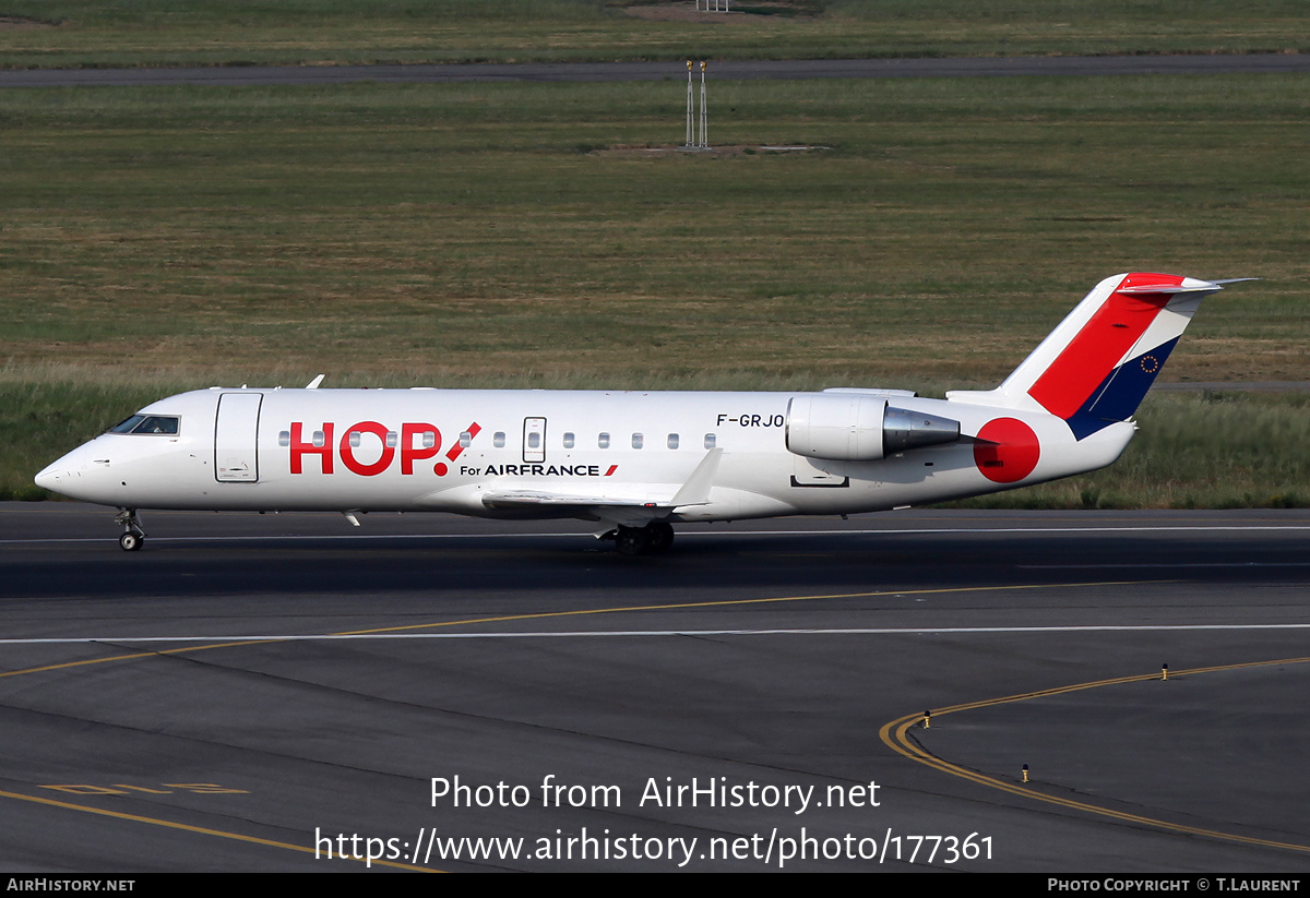 Aircraft Photo of F-GRJO | Bombardier CRJ-100ER (CL-600-2B19) | Hop! | AirHistory.net #177361