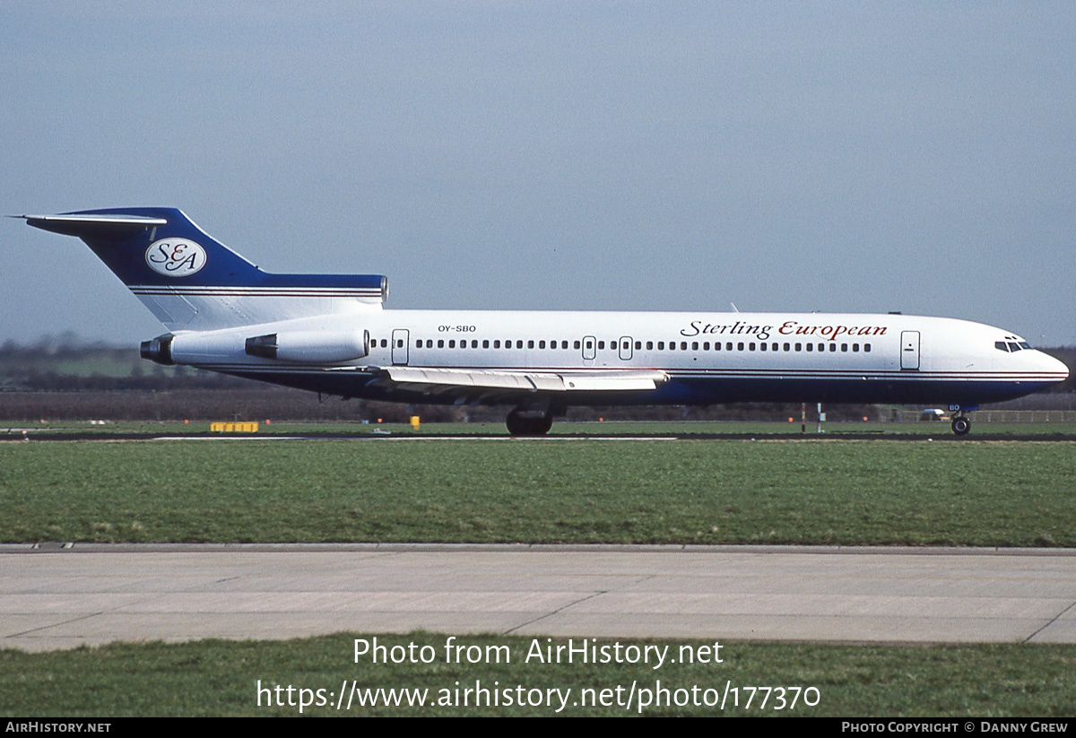 Aircraft Photo of OY-SBO | Boeing 727-2K3/Adv | Sterling European Airlines | AirHistory.net #177370