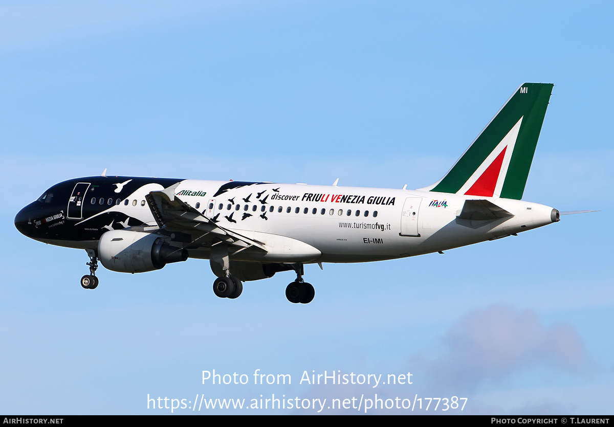 Aircraft Photo of EI-IMI | Airbus A319-112 | Alitalia | AirHistory.net #177387