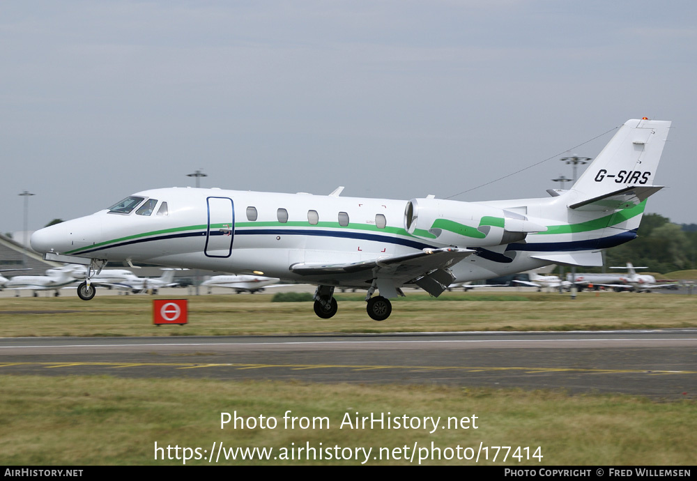 Aircraft Photo of G-SIRS | Cessna 560XL Citation Excel | AirHistory.net #177414