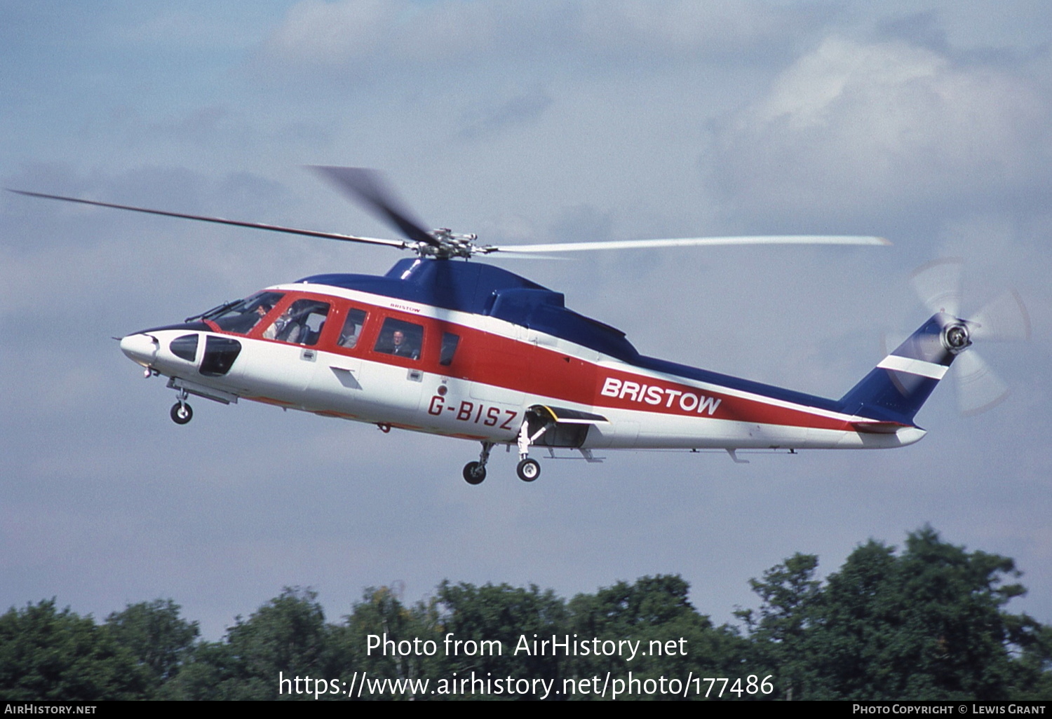 Aircraft Photo of G-BISZ | Sikorsky S-76A+ | Bristow Helicopters | AirHistory.net #177486