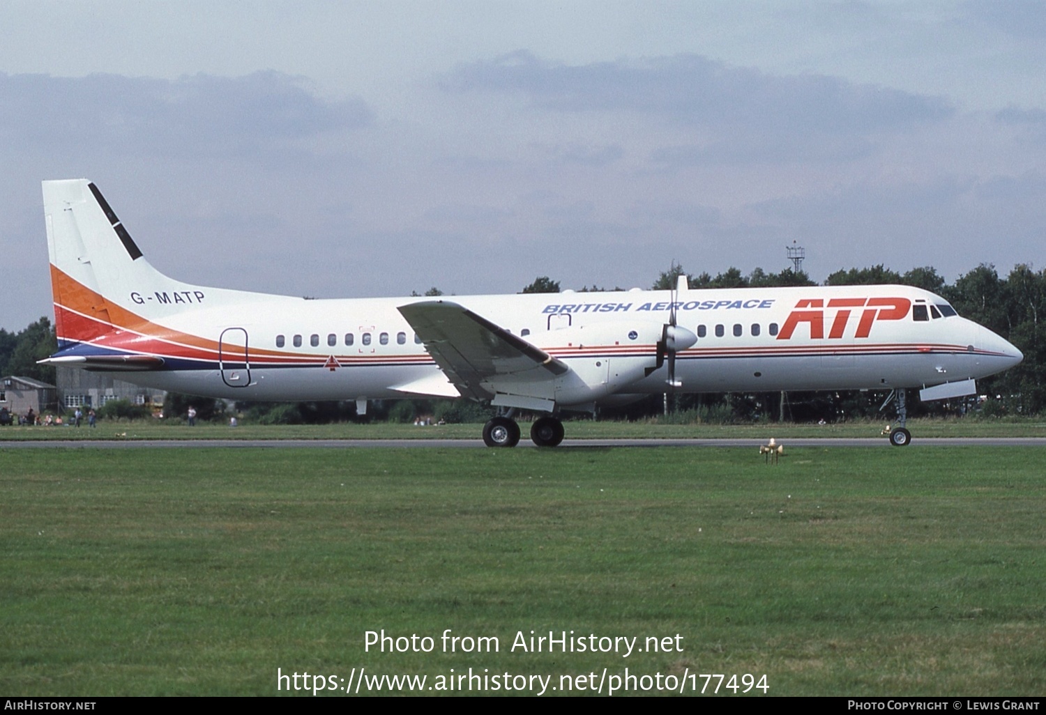 Aircraft Photo of G-MATP | British Aerospace ATP | British Aerospace | AirHistory.net #177494