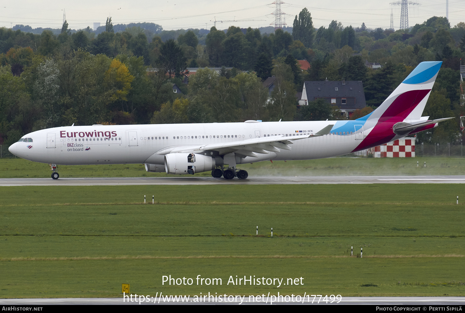 Aircraft Photo of OO-SFK | Airbus A330-343 | Eurowings | AirHistory.net #177499