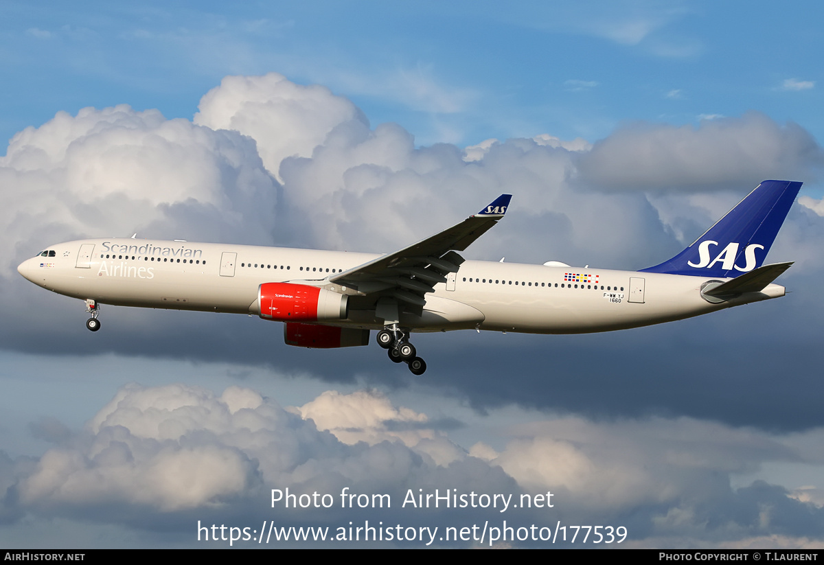 Aircraft Photo of F-WWYJ | Airbus A330-343 | Scandinavian Airlines - SAS | AirHistory.net #177539