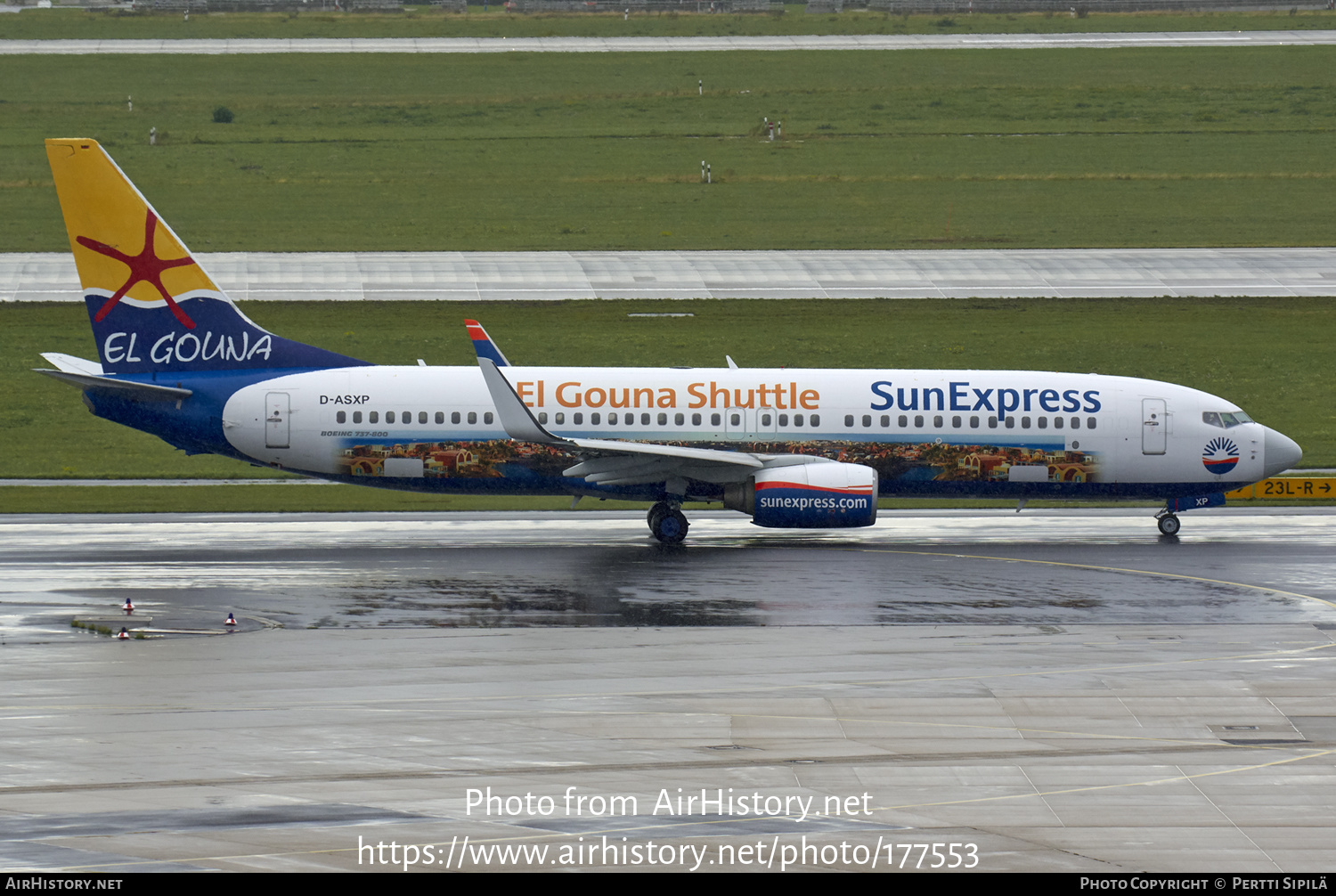 Aircraft Photo of D-ASXP | Boeing 737-8HX | SunExpress | AirHistory.net #177553