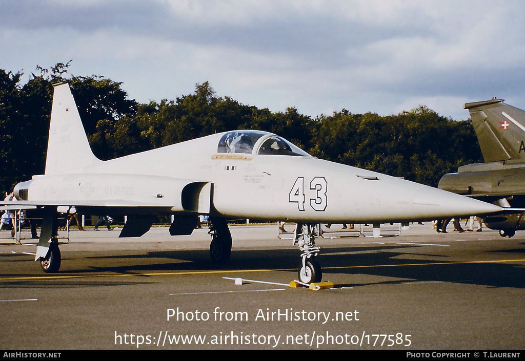 Aircraft Photo of 74-1543 / 01543 | Northrop F-5E Tiger II | USA - Air Force | AirHistory.net #177585