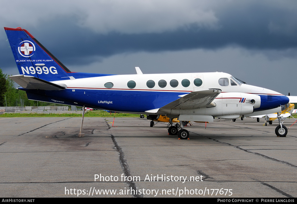 Aircraft Photo of N999G | Beech A100 King Air | Black Hills Life Flight | AirHistory.net #177675