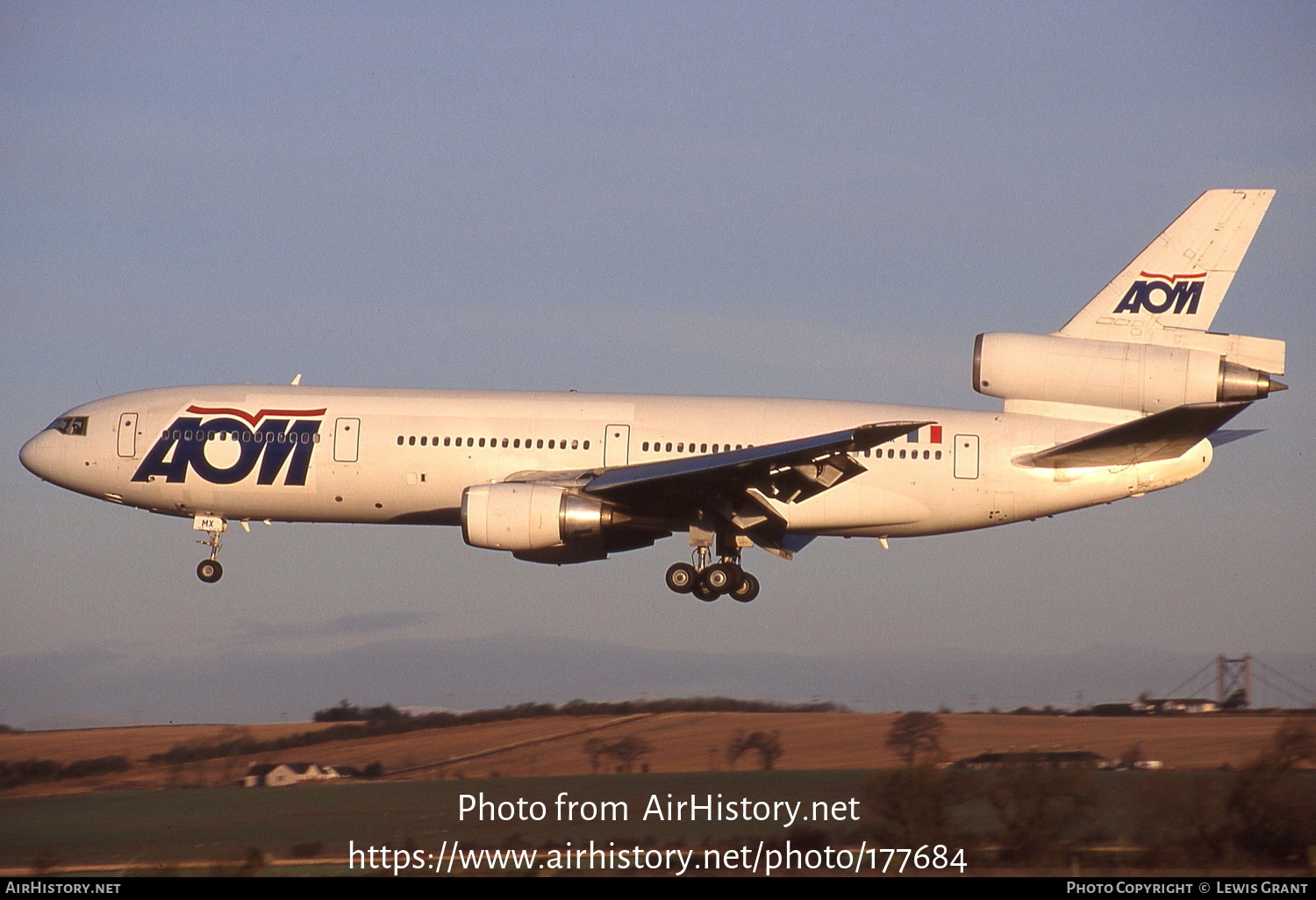 Aircraft Photo of F-GLMX | McDonnell Douglas DC-10-30 | AOM French Airlines | AirHistory.net #177684