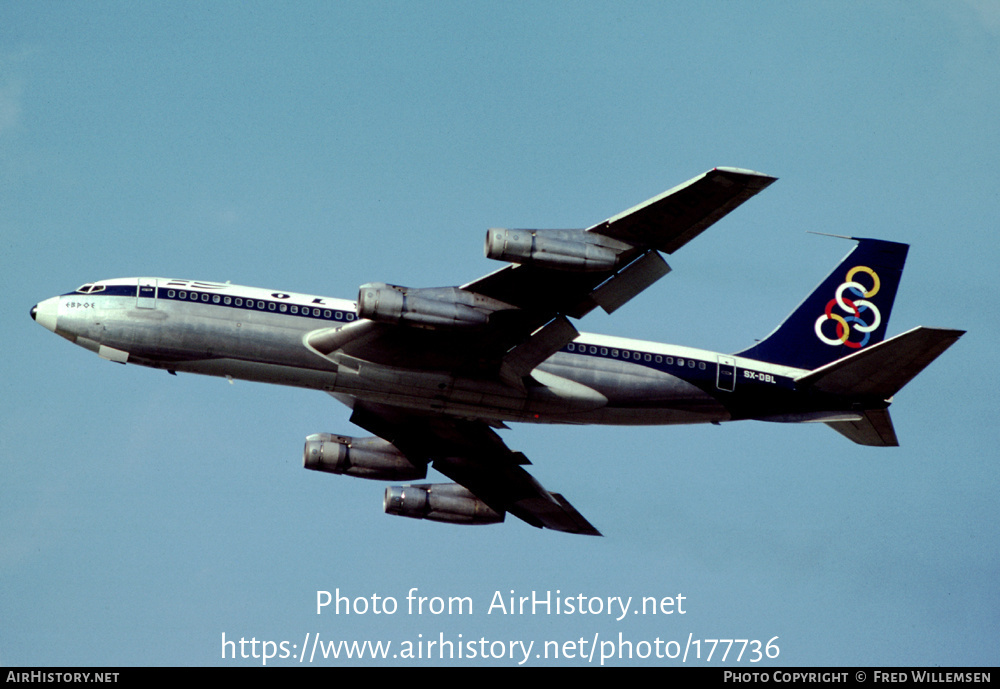 Aircraft Photo of SX-DBL | Boeing 720-051B | Olympic | AirHistory.net #177736